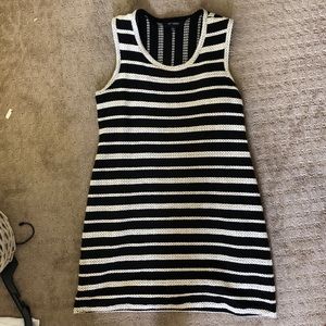 Black and cream striped dress!